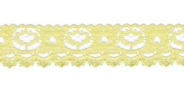 Lime groen kant 17 mm