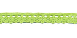 Lime groen kant 11 mm