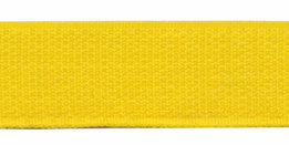 Geel klittenband 25 mm