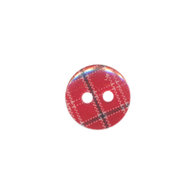Rood/blauw geruit 12 mm