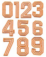 Cijfers oranje