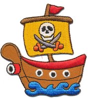 Piratenschip 7cm