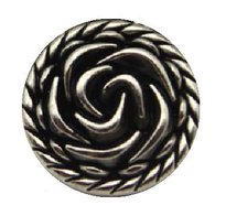 Zilver Roos 23 mm