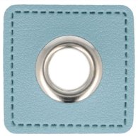 8mm Licht Blauw/zilver