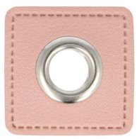 8mm Licht Roze/zilver