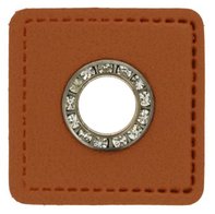 8mm Bruin/Oud Zilver