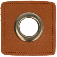 14mm Donker Bruin/ Oud Zilver