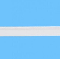 Wit paspelband elastisch