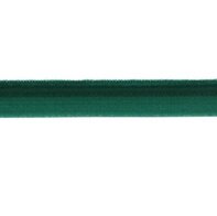 Donker groen paspelband elastisch