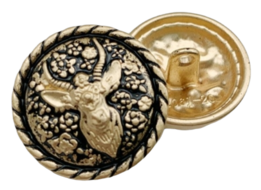 Goud hert 15 mm