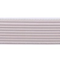 Rimpel elastiek 30 mm wit