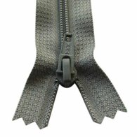 Muisgrijs broekrits YKK