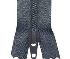 Kiezelgrijs broekrits YKK