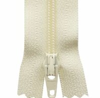 Lichtgeel broekrits YKK