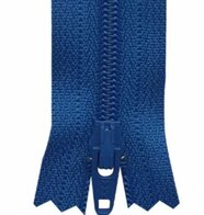 Royal blue broekrits YKK