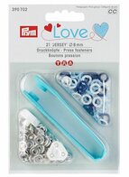 8 mm jersey blauw/lichtblauw/wit