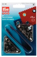 Prym nestel 5mm oud messing