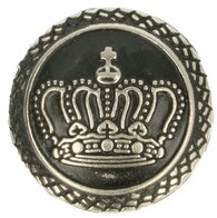 Zilver Kroon 17,5 mm