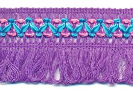 Paars ibiza franje kwastjes