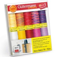 Deco stitch 10 klossen gekleurd